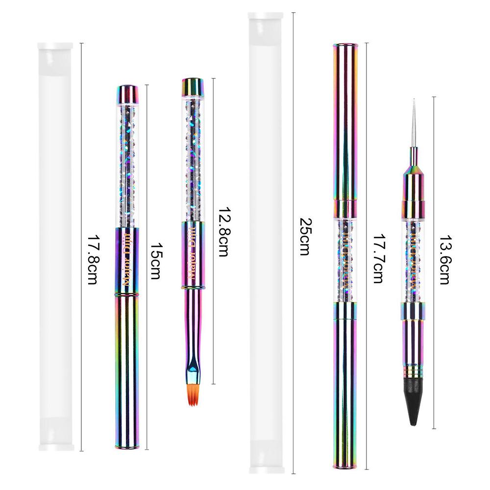 Cọ Vẽ Móng Tay Acrylic Chuyên Nghiệp Màu Gradient