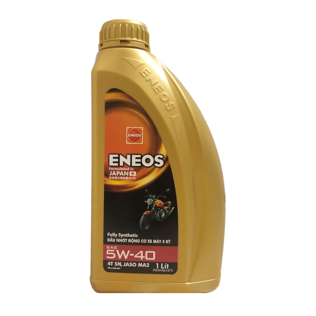 Dầu nhớt xe số tổng hợp toàn phần ENEOS SN/MA2 5w40 [ 1L ]