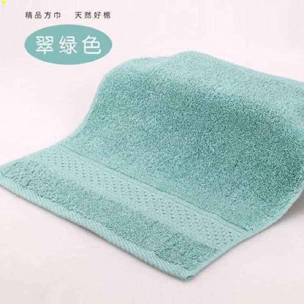 Set 3 khăn mặt Monored xuất Nhật cotton cao cấp mềm mịn 34x34 cm