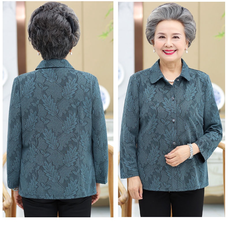 ÁO TRUNG NIÊN, ÁO NGƯỜI GIÀ CAO CẤP, giãn 4 chiều dày dặn, hình lá kim