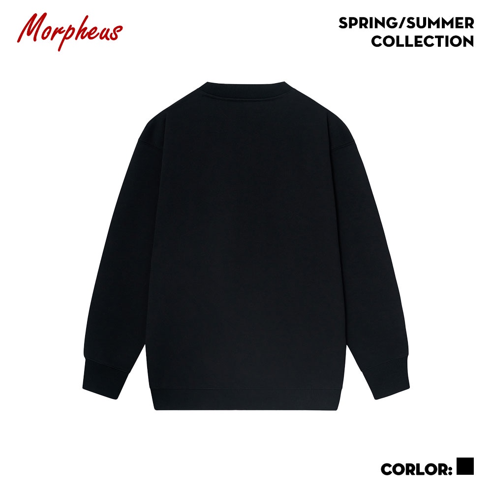 Áo Sweater Morpheus Basic Đen