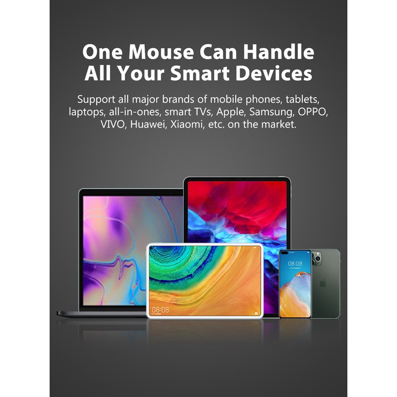 Chuột Bluetooth NIXXOS không dây có 3 chế độ DPI sạc USB chuyên dụng thích hợp cho máy tính xách tay