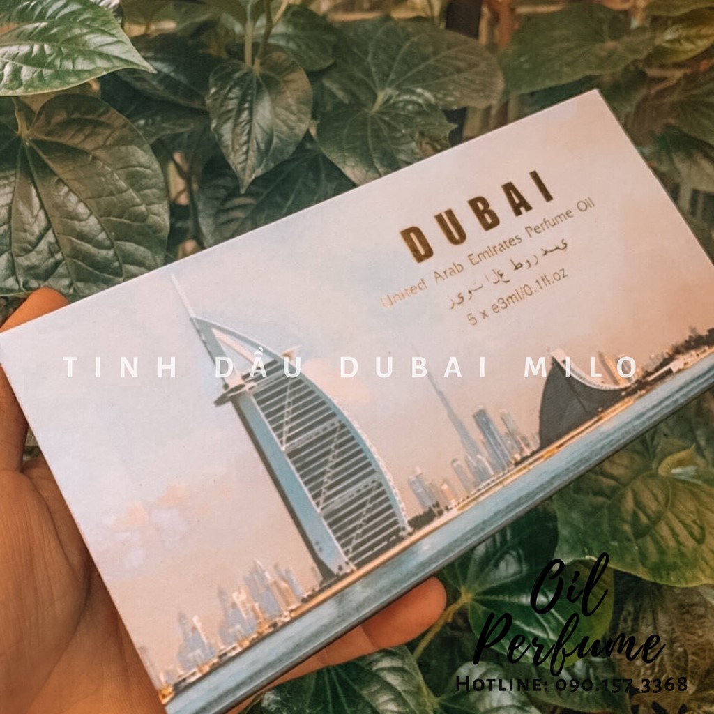 【HOT】☣ Tách Set Tinh dầu nước hoa Dubai dạng lăn mini 10ml / chuẩn Authentic