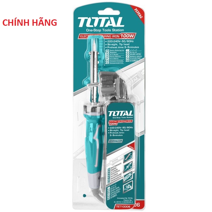 ĐỒ NGHỀ TOTAL Mỏ hàn chì (50/T) TET1406- TET1606- TET10006- TET2606