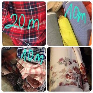 Vải thô kẻ + thô lụa hàng xuất hàn