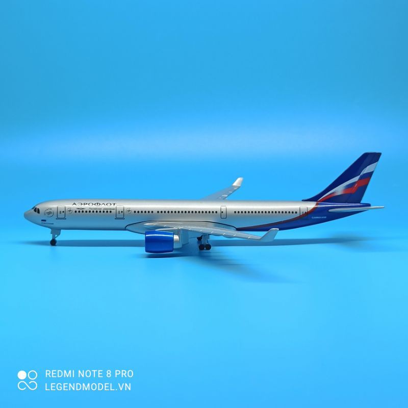 Mô hình máy bay Aeroflot Airbus A330
