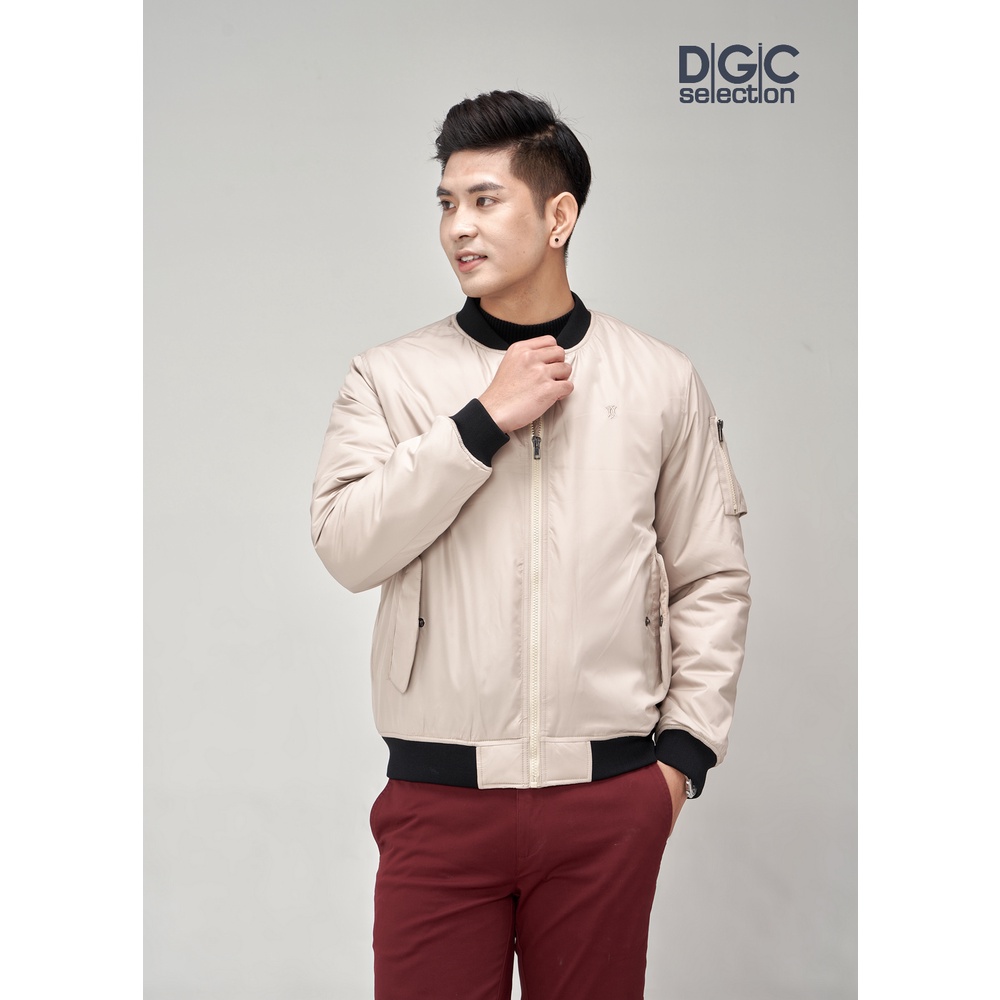 Áo khoác bomber Nam 3 lớp DGCs bo chun kiểu dáng năng động, chất vải gió chống thấm cản gió WAJK2043M