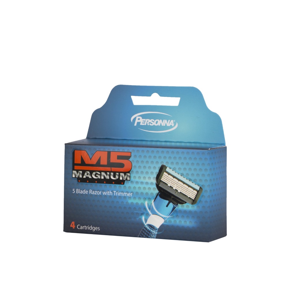 Hộp 4 lưỡi dao cạo râu M5 magnum