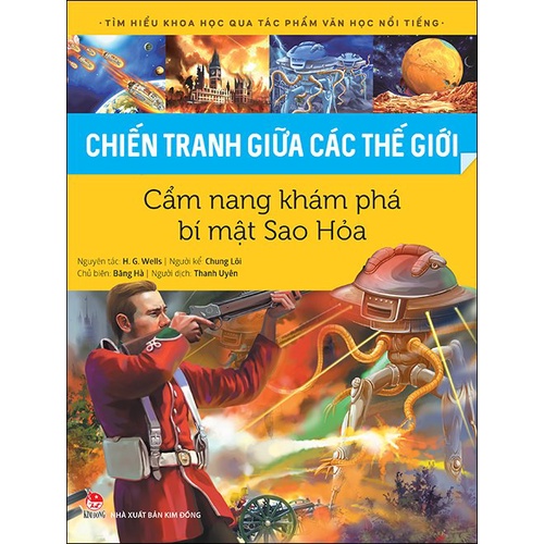Sách - Chiến tranh giữa các thế giới - Cẩm nang khám phá bí mật sao Hỏa