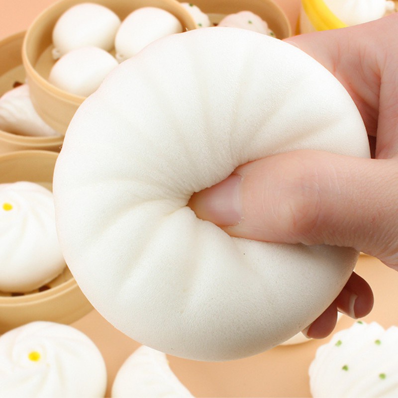 Squishy mochi bánh bao mềm mịn giảm stress