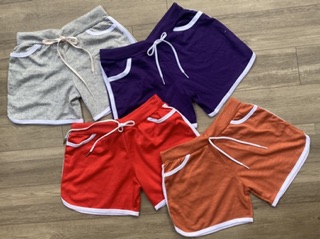 Quần Short Thể Thao Nữ Dây Rút Bo Viền – Quần Đùi Gym, Chạy Bộ, Ở Nhà Nhiều Màu QU01 CinZy SG