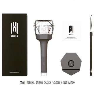 Monsta X offical Lightstick ver 2 full box.