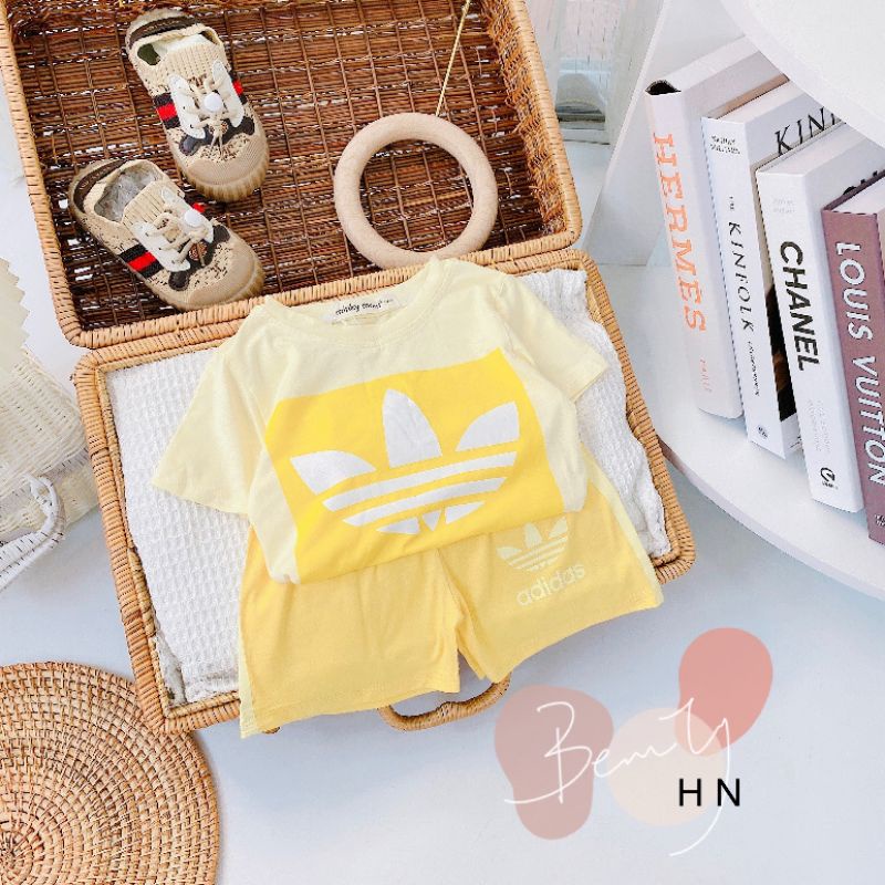 [HCM] [Size đại] Bộ Quần áo thể thao cho trẻ em từ 5-25kg vừa, Cotton thun lạnh Minky Mom, vải Sài Gòn