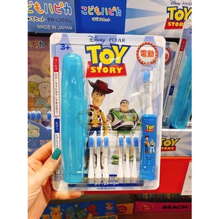 Sét Bàn Chải Đánh Răng Tự Động Cho Bé 6 và 8 Đầu Thay Nhật Bản