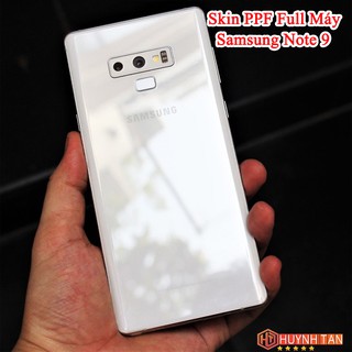 Dán dẻo PPF samsung note 9 trong suốt hoặc nhám chống bám vân tay bảo vệ điện thoại mua 1 tặng 1 huỳnh tân store