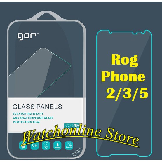 [2Kính] Bộ 2 miếng cường lực Gor dành cho Rog Phone 2 / Rog Phone 3 / Rog Phone 5