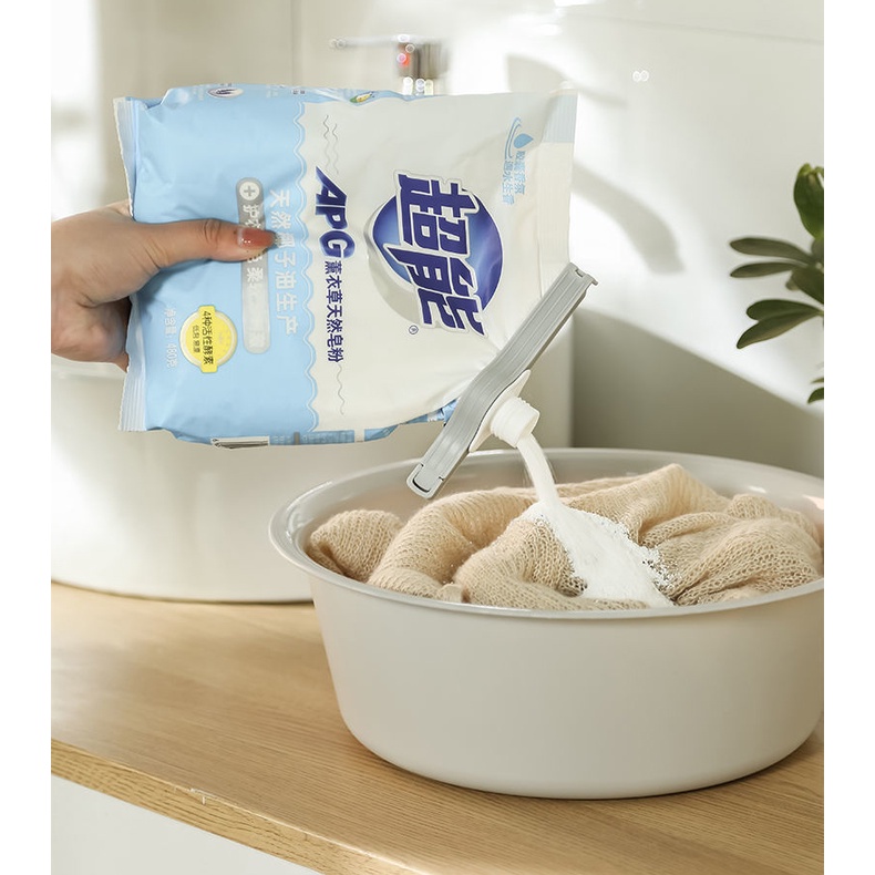 Kẹp miệng túi có nắp mở kẹp đồ uống thực phẩm Kích thước 11.5x5cm