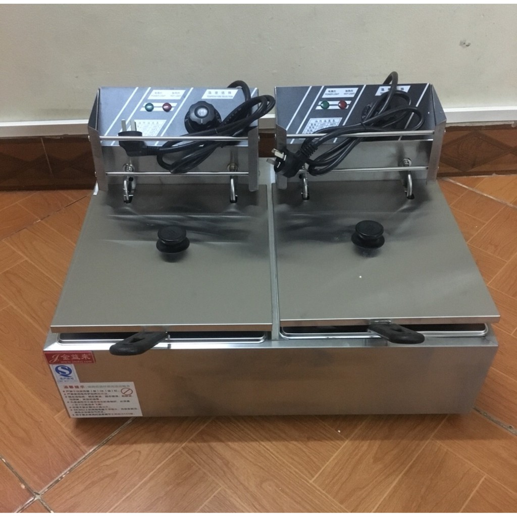 Bếp Chiên Nhúng Điện Đôi
