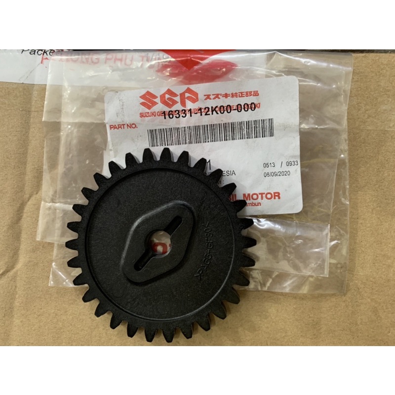bánh răng bơm nhớt bơm nước satria fi raider gsx bandit suzuki chính hãng