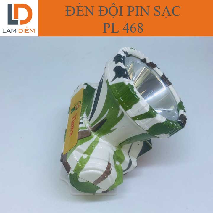 ĐÈN ĐỘI ĐẦU PIN SẠC GỌN NHẸ SIÊU SÁNG PL 468