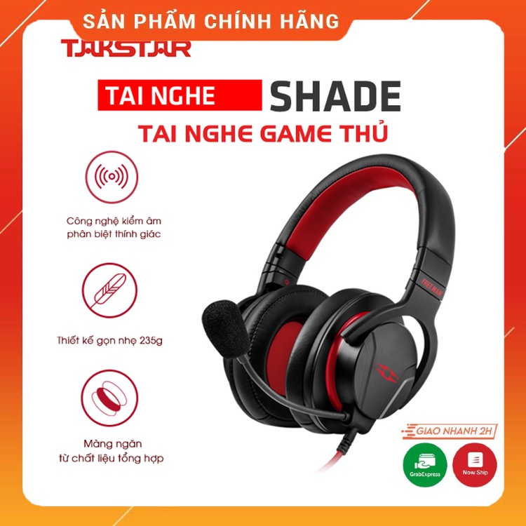 Tai Nghe Gaming Chụp Tai Có Mic Chính Hãng Cao Cấp Takstar FORGE Nghe Nhạc Xem Phim Học Online Bảo Hành 1 Năm