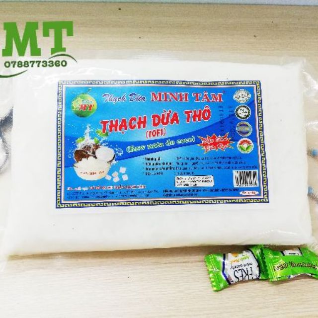 Thạch dừa ép khô Minh Tâm 2kg Hạn sử dụng mới nhất