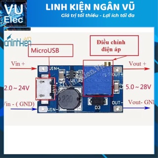 Module BOOST DC-DC Mini 5-28V