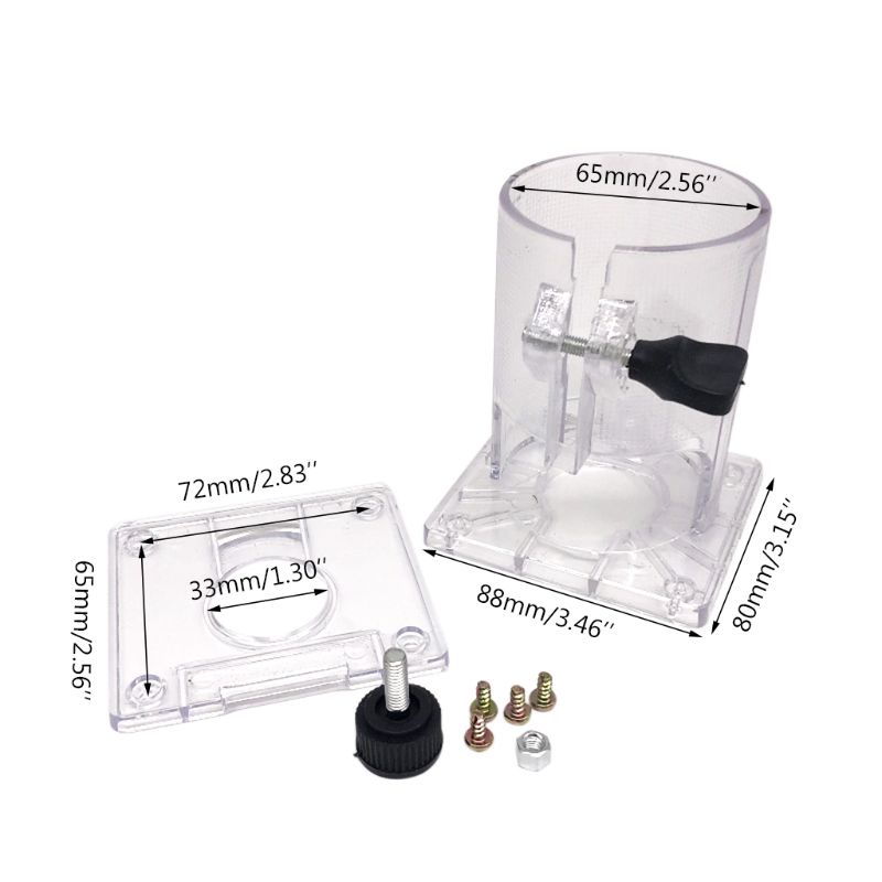 Đế Bảo Vệ Bộ Định Tuyến Điện Tiêu Chuẩn Cho Tông Đơ