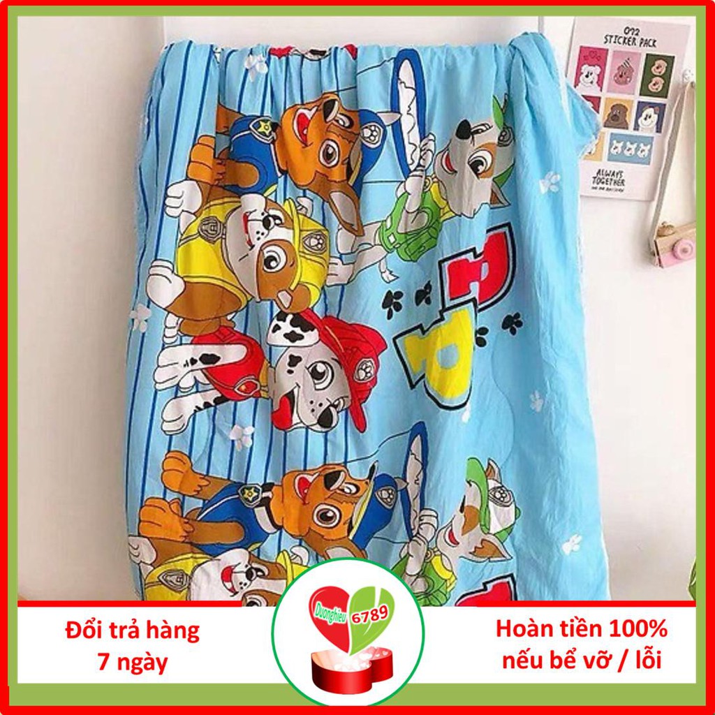 Chăn đắp mùa hè cotton cho  bé nhiều mẫu khác nhau- ĐŨI  kích thước 1mx 1.3m - Duonghieu6789
