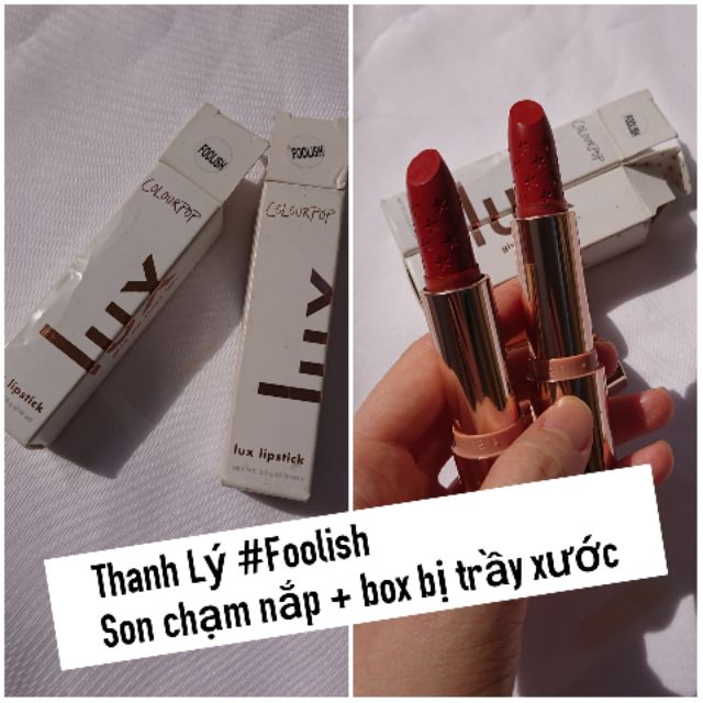 [HÀNG LỖI] Colourpop màu Foolish