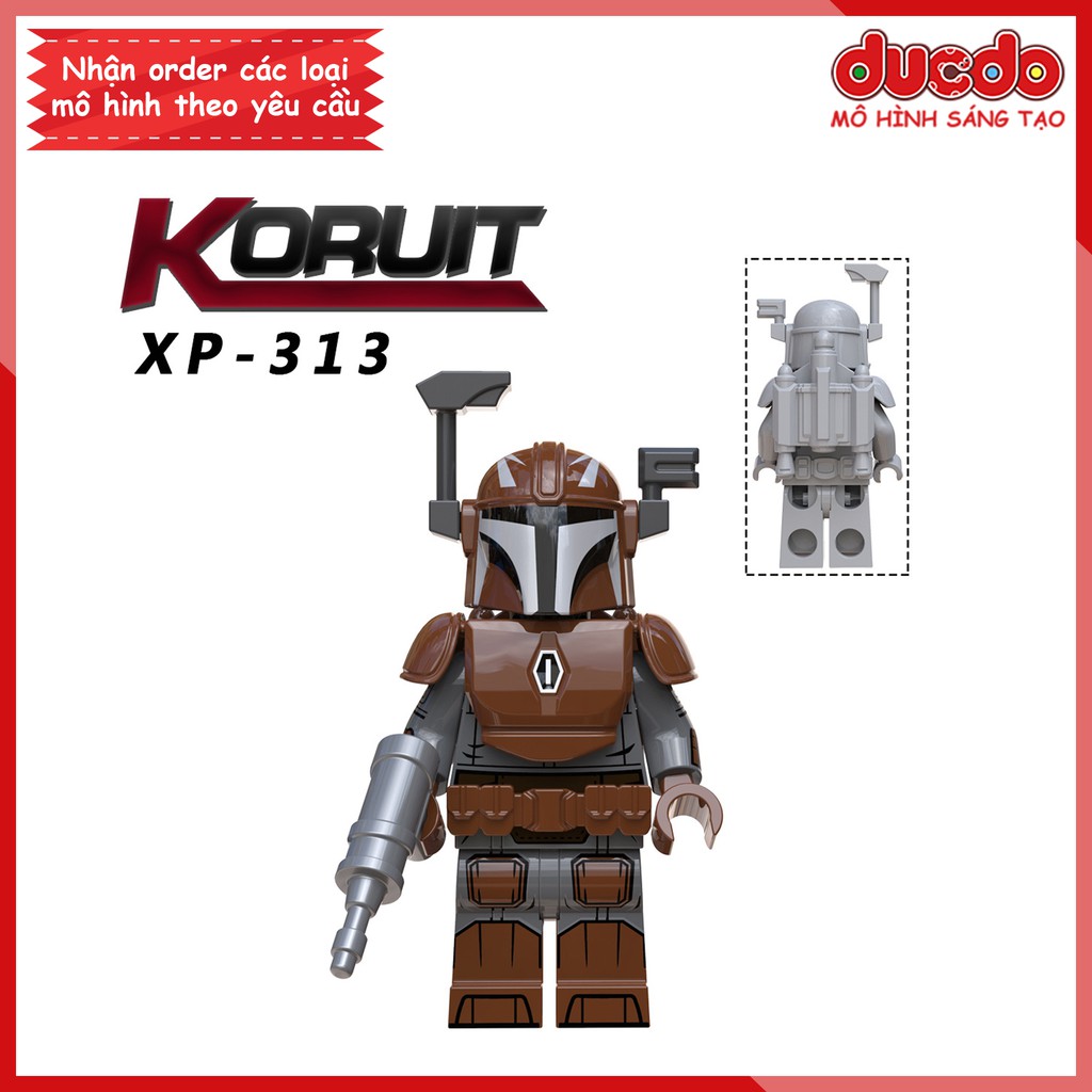 Minifigures các nhân vật trong Star Wars full trang bị - Đồ chơi Lắp ghép Xếp hình Mô hình Mini KORUIT KT1041