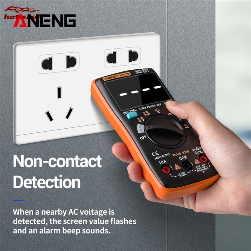 Bộ đồng hồ vạn năng ANENG AN113D AC / DC thiết kế tiện dụng dễ sử dụng