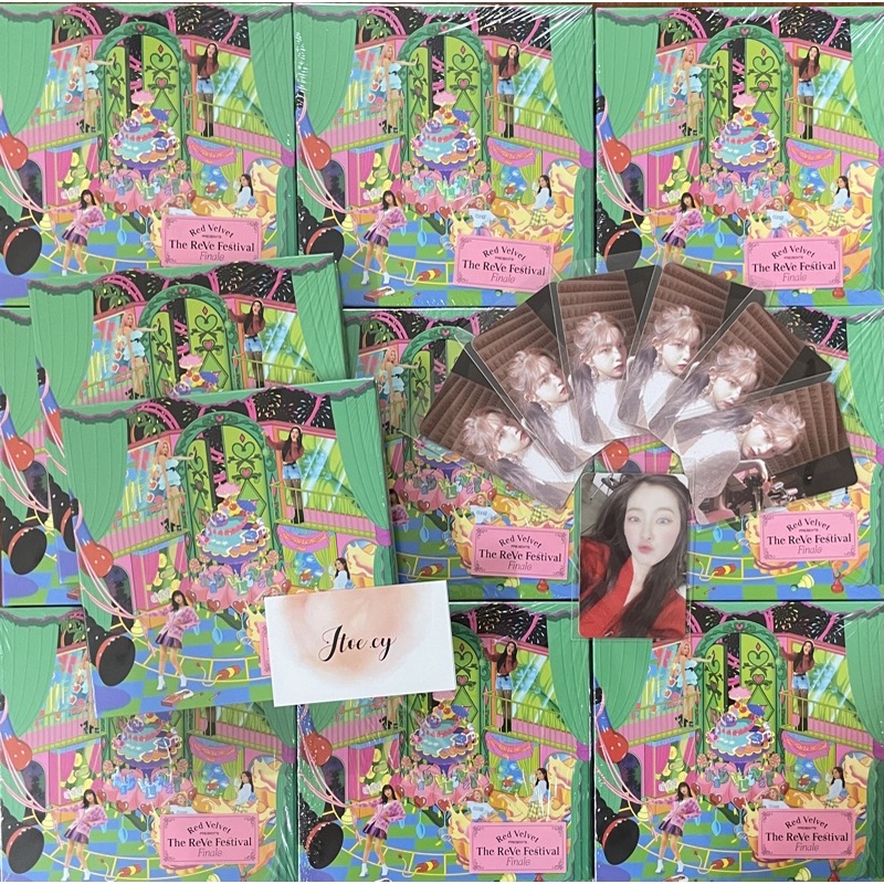 Có sẵn The reve festival Finale SCRAPBOOK - Red Velvet mới nhất