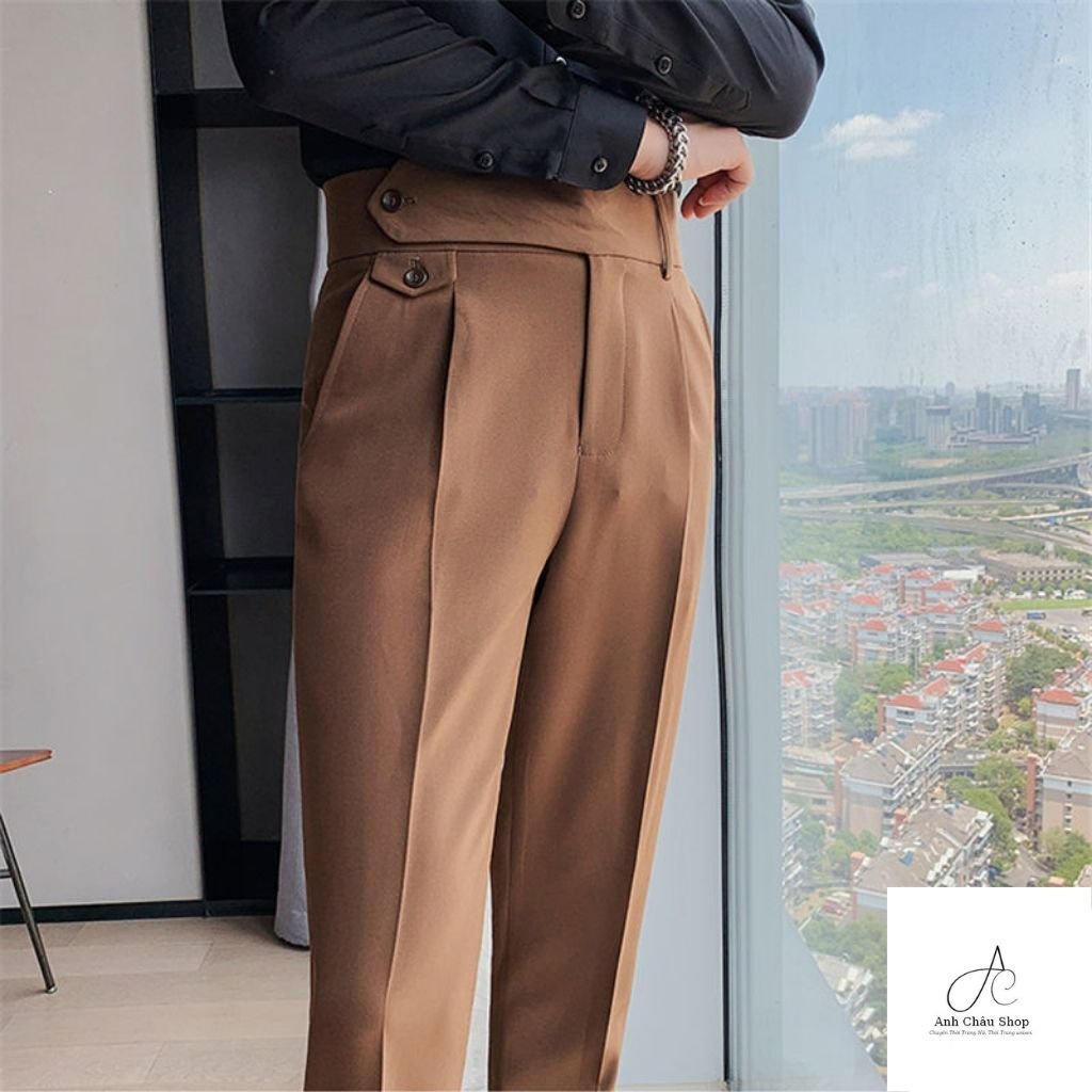 Quần Âu Nam SANMINHCHAU Quần Tây Nam Ôm Dáng Phong Cách Hàn Quốc Lịch Lãm Sang Trọng Không Bai Xù QD304