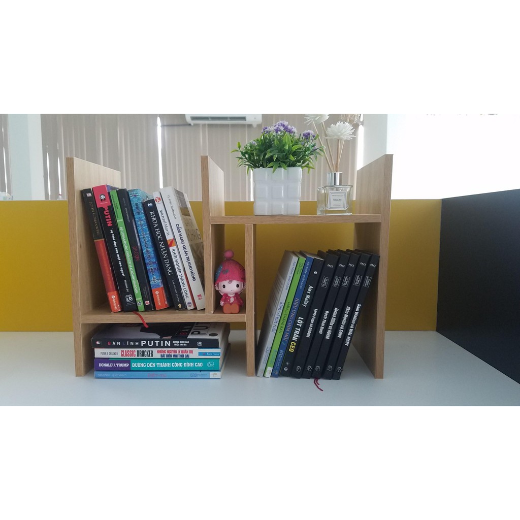[ RẺ VÔ ĐỊCH ] Kệ Sách Gỗ Để Bàn Lắp Ghép GP62 Thương Hiệu IGEA | BigBuy360 - bigbuy360.vn