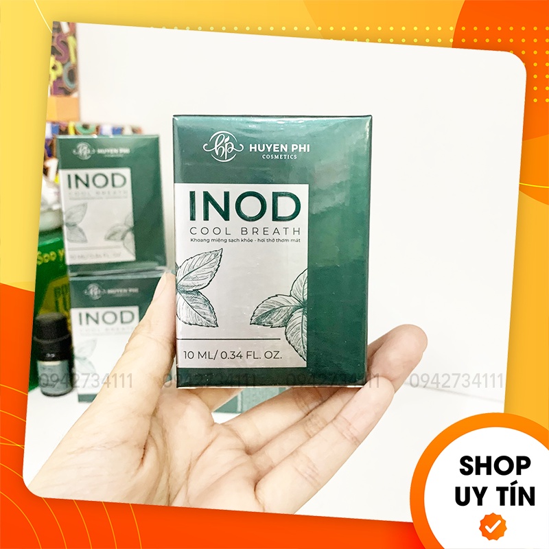 [Chính Hãng] Serum Giảm Hôi Miệng Inod Cool Breath Huyền Phi - Tinh Dầu Răng Miệng Huyền Phi
