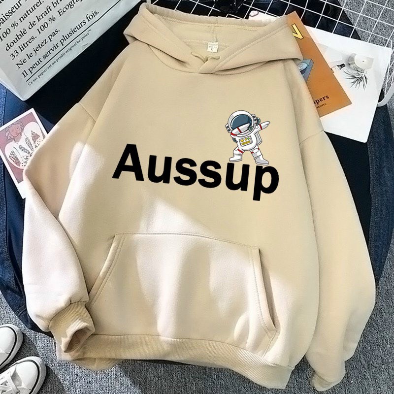 ÁO KHOÁC NỈ UNISEX PHOM NAM NỮ IN AUSSUP PHI HÀNH GIA CỰC ĐẸP NHIỀU MÀU