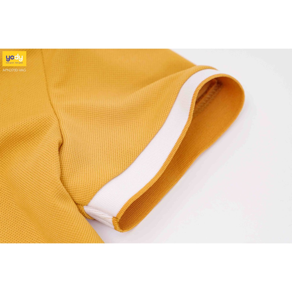 Áo Polo Nữ Cafe Phối Nẹp Thun Cotton Co Giãn, Thấm Hút Mồ Hôi, Thời Trang Công Sở - Mã: APN3700