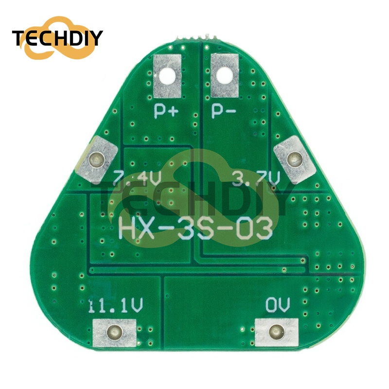 Bảng Mạch Bảo Vệ Pin Lithium 3S 12V 18650 11.1V 12.6V 8A 3 Chuyên Dụng