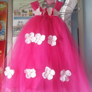 Combo Váy Tutu và voan lưới tutu