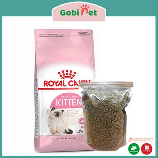 Thức ăn cho mèo con hạt Royal Canin Kitten bổ sung dinh dưỡng cho mèo gói 400g/1kg/2kg - Gobi pet