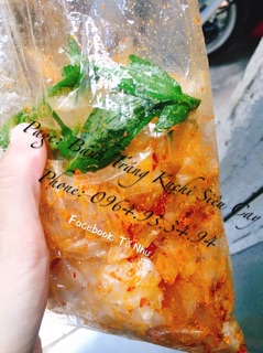 BÁNH TRÁNG DẼO SATE RAU RĂM