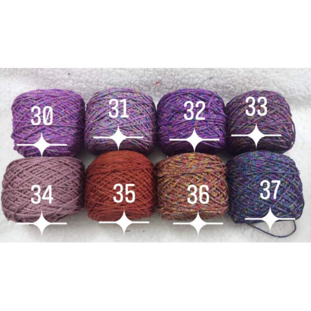 Sợi dệt kim tuyến ( bảng màu 4)