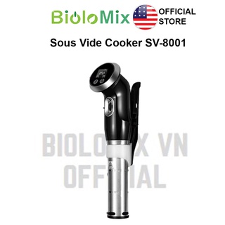 [BioloMix Brand] Máy nấu chậm Sous vide BioloMix SV-8001 công suất 1500W màn hình điều khiển LCD hẹn giờ chính xác