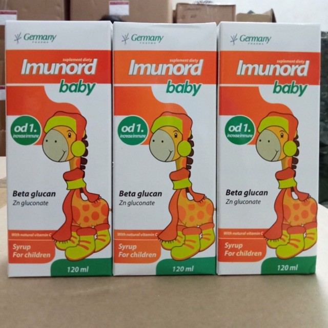 Imunord baby - giúp ăn ngon miệng, hỗ trợ miễn dịch