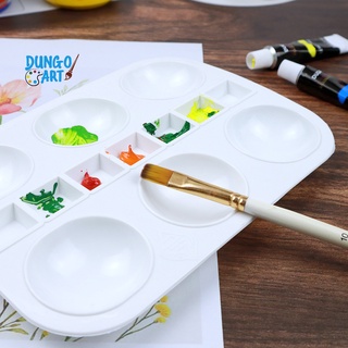 Sỉ Khay Pha Màu  Ô Tròn Dày 13 Ô Kích Thước 20*15cm Loại To