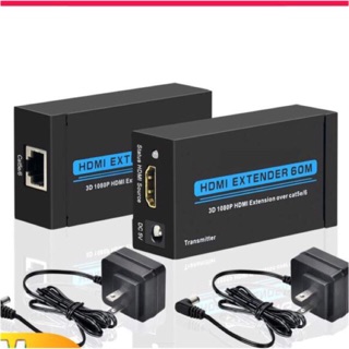 Bộ kéo dài hdmi 50 /60m qua cáp mạng