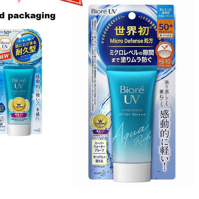 (Hàng Mới Về) Kem Chống Nắng Biore Uv Aqua Rich Spf50 + Pa + + + 15gr Mini / 50gr