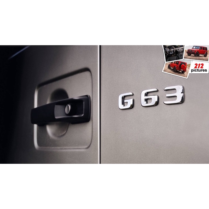 Chữ g63 mercedes , Tem mercdes G63