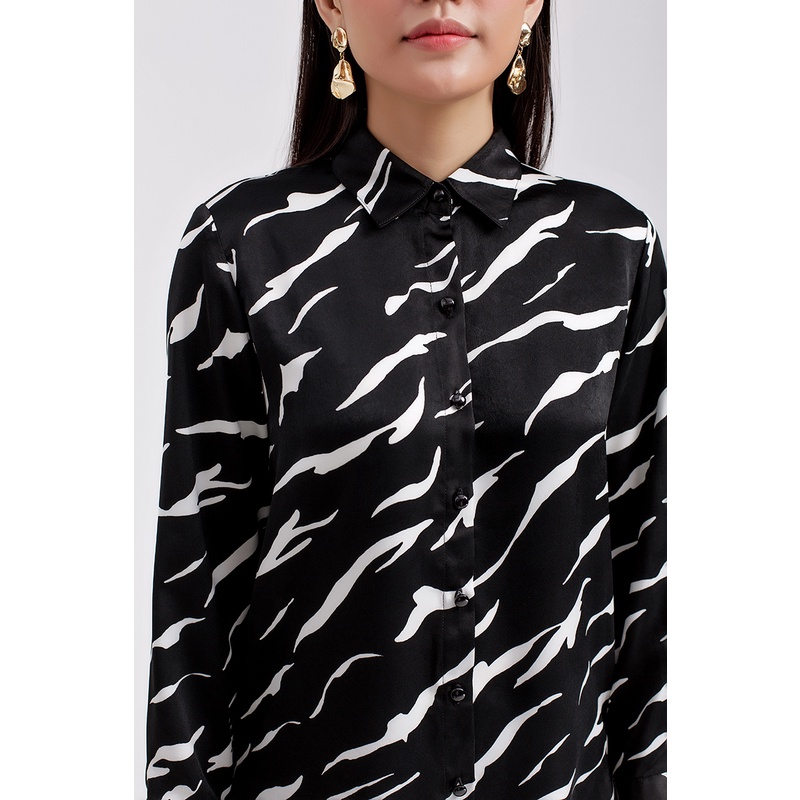 Áo sơ mi nữ họa tiết , thanh lịch, nữ tính, sang trọng Freelancer - FWWS21SS19L
